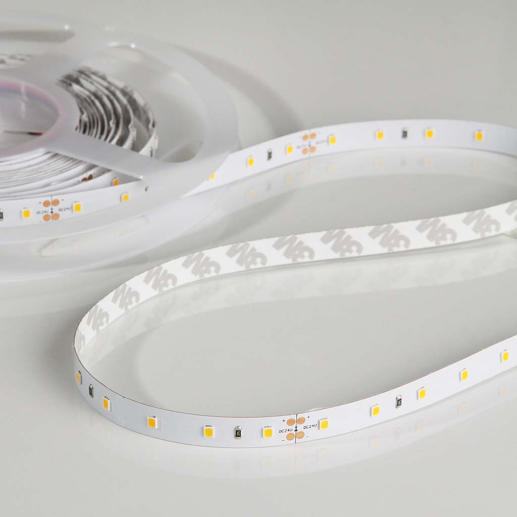 Flex Stripe 24V, 14.4W, 2700K, CRI90, 60LED, IP20, 10mm - 5 meter