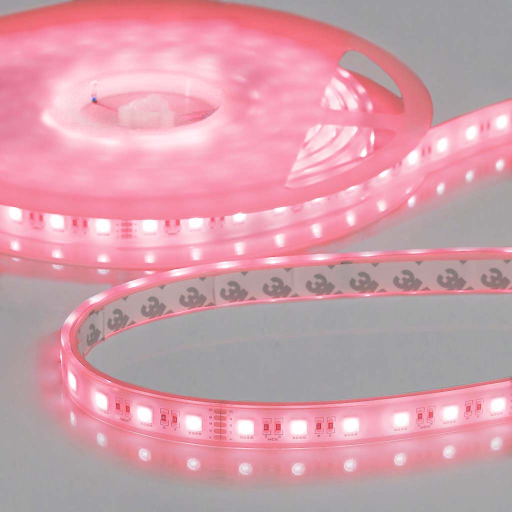 Flex Stripe 24V, 19.2W, RGBW/2700K, CRI90, 60LED, IP68, 14,5mm - 5 meter