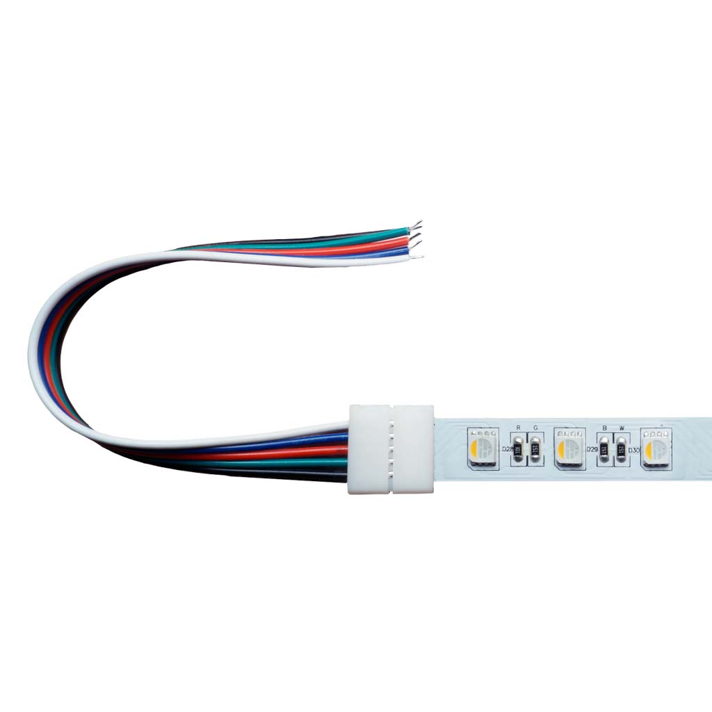 LED Verbinder, 5-polig, 12mm, LED-Anschlusskabel, RGBW