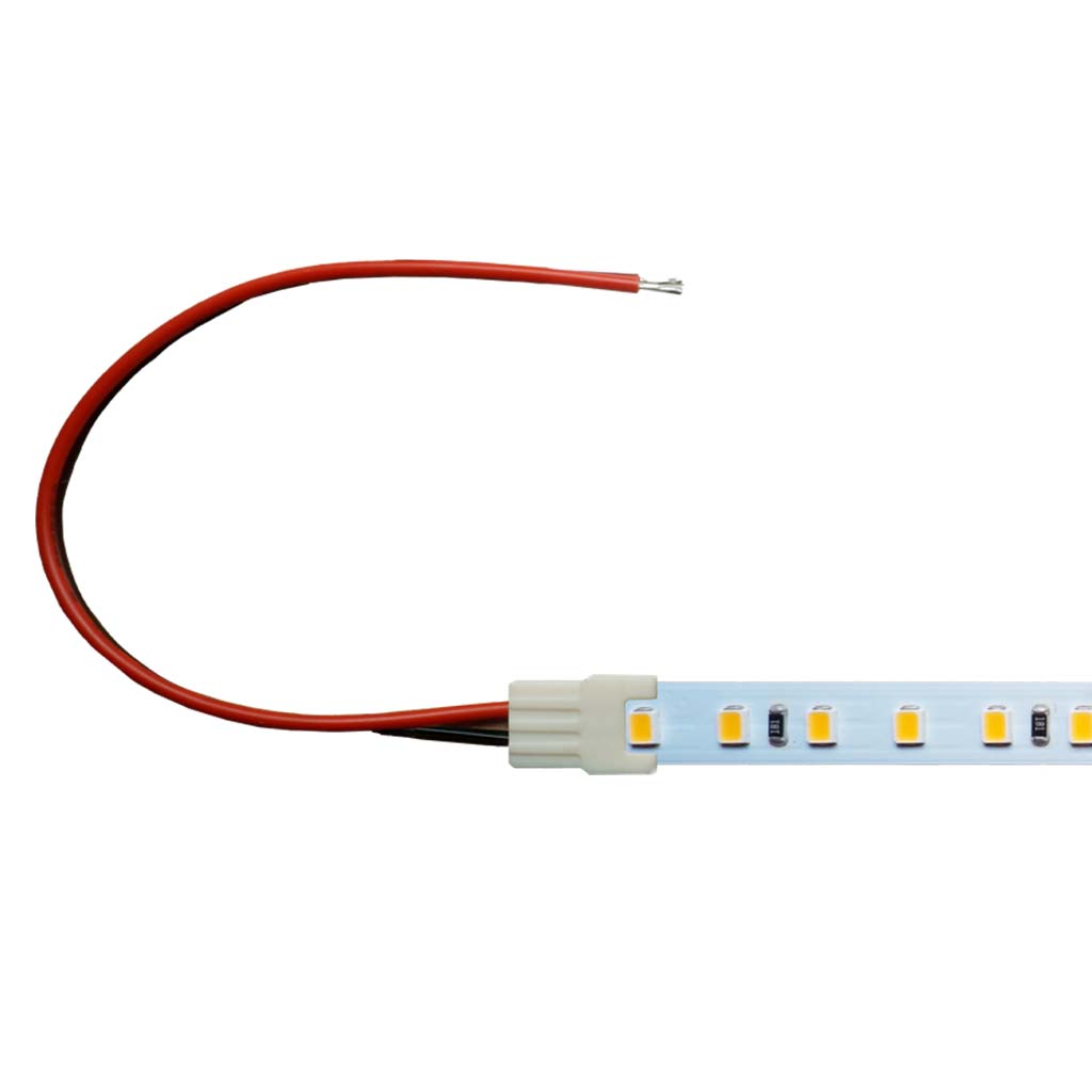 LED Verbinder, 2-polig, 8mm, LED-Anschlusskabel 150mm lang