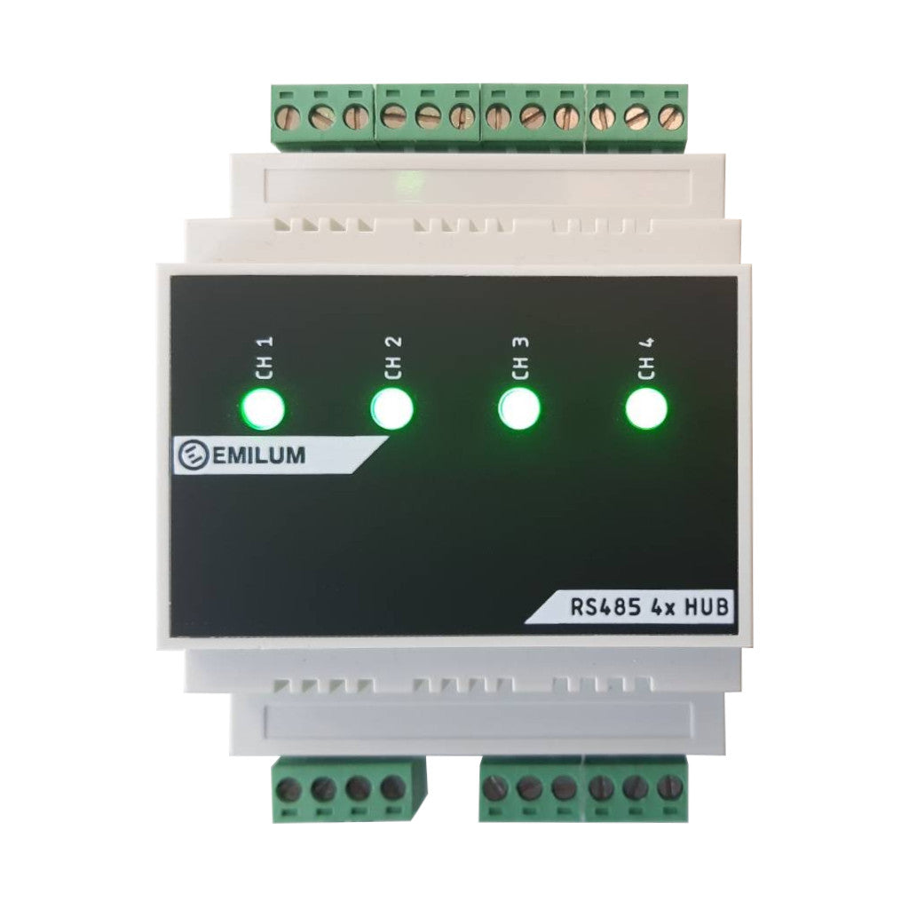 DMX/RDM, RS485, 4-Port Hub/Splitter