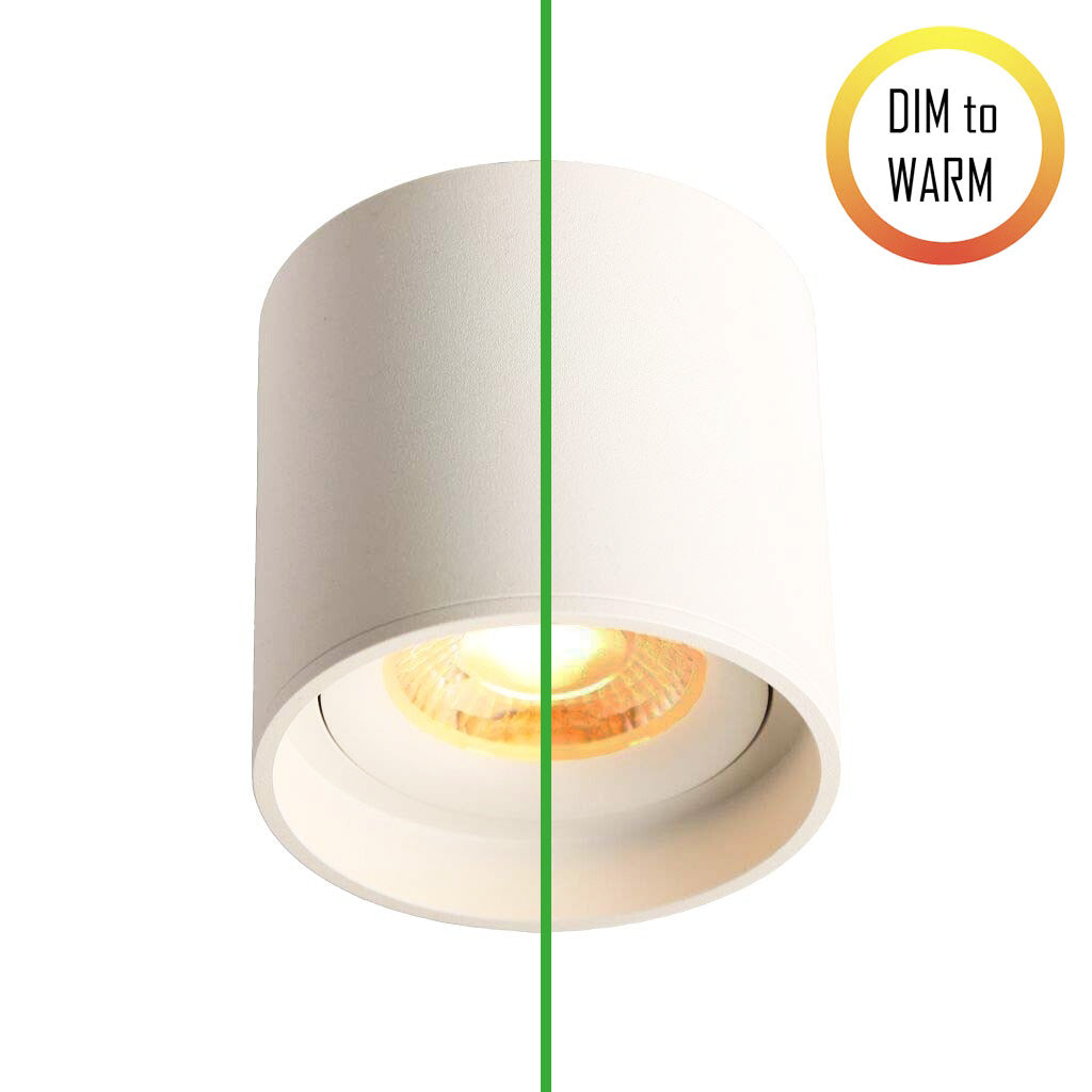 LED Ceiling Spot 24V, 8W, Dim to Warm, CRI90