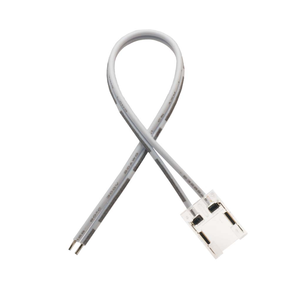 LED Verbinder, 2-polig, 10mm, LED-Anschlusskabel, COB