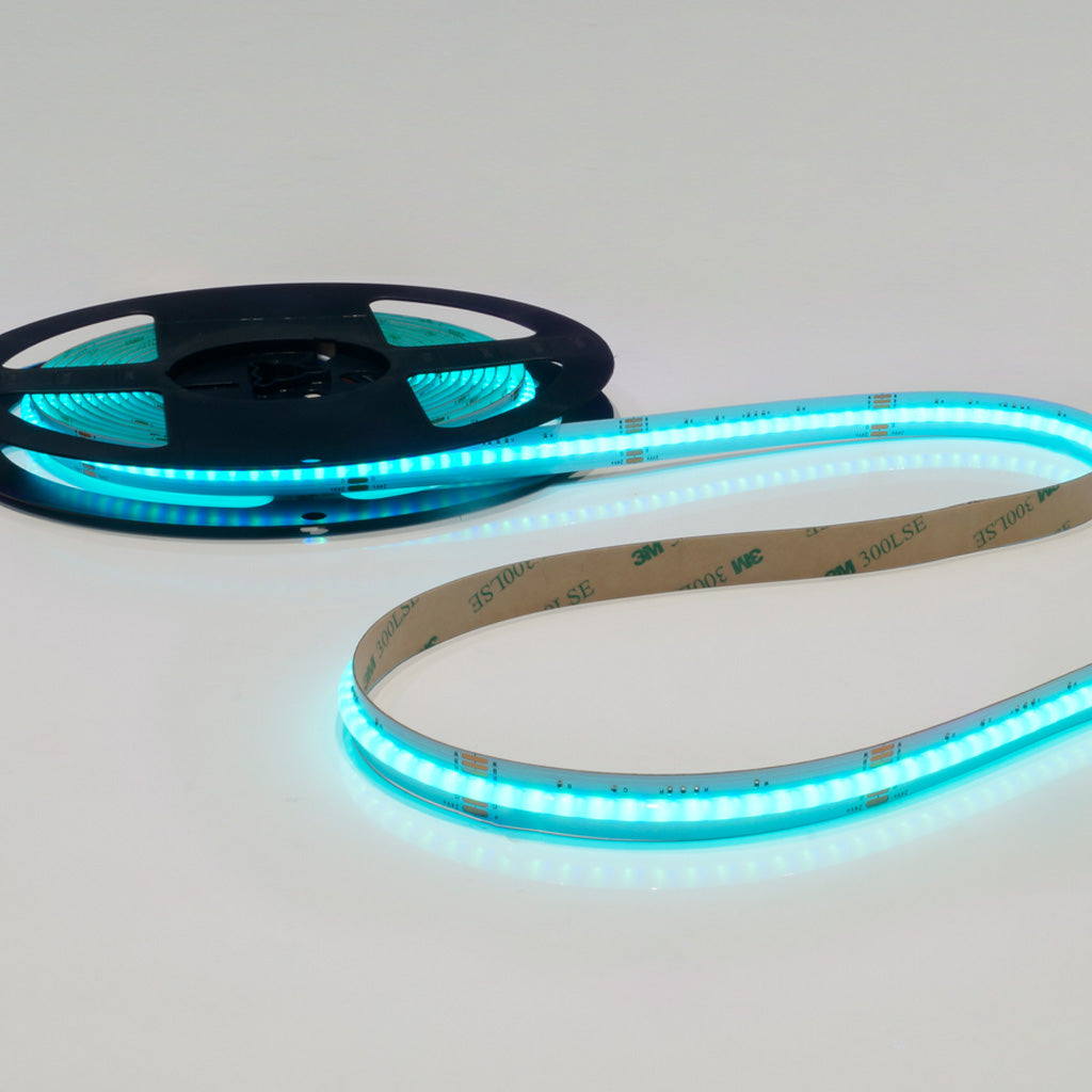 Flex COB RGBW LED-Streifen 24V, 18W, RGBW/2700K, CRI90, 784LED, IP20, 12mm - 5 meter