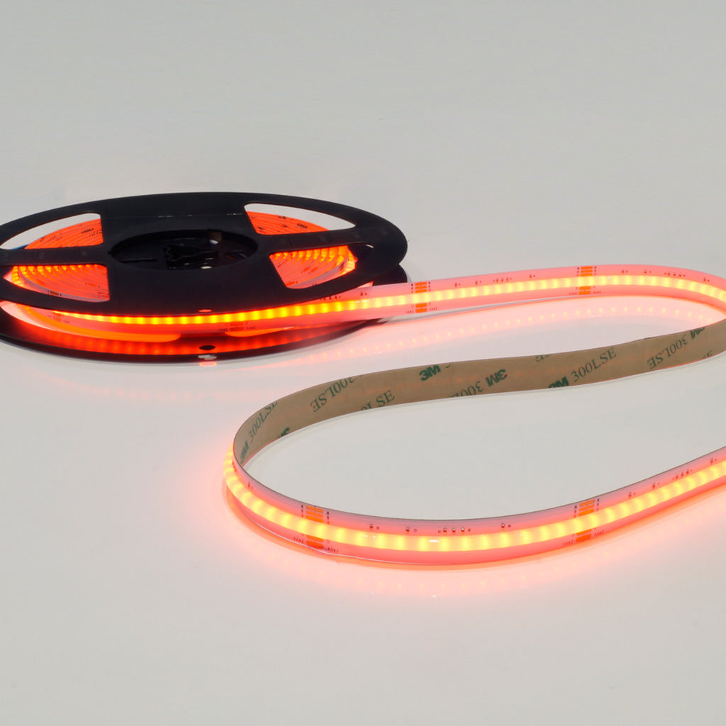 Flex COB RGBW LED-Streifen 24V, 18W, RGBW/3000K, CRI90, 784LED, IP20, 12mm - 5 meter