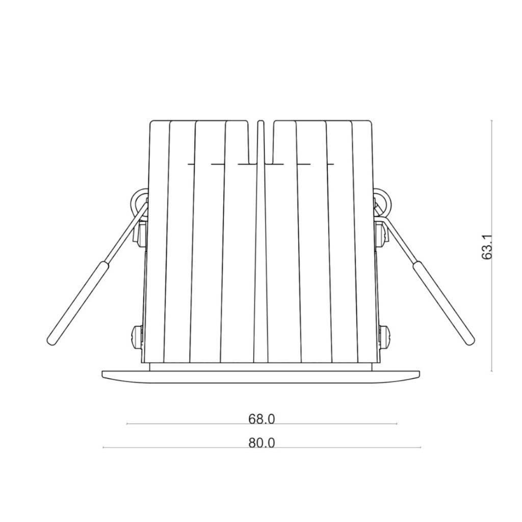 LED-Spot 24V, 10W, 2700K, CRI90
