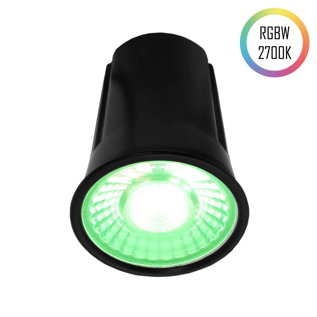 LED-Spot 24V, MR16, 7W, RGBW/2700K, CRI90